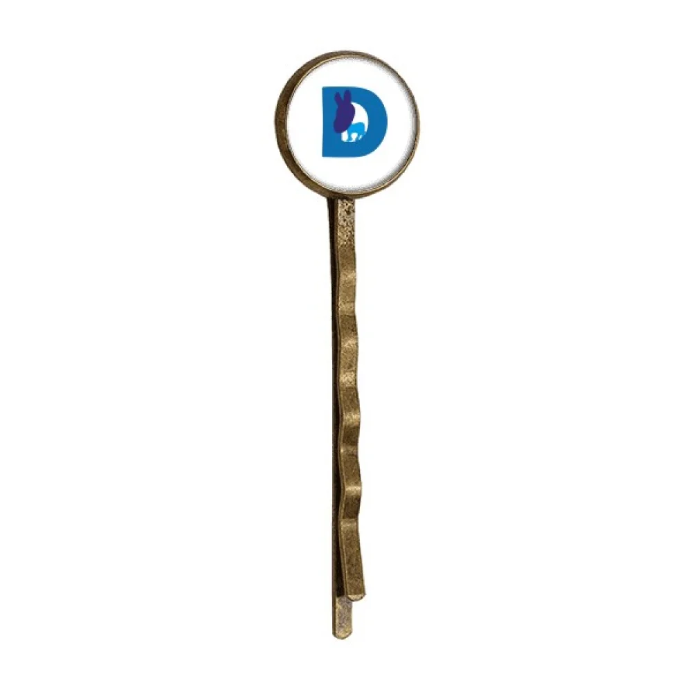 

USA Democrats Individual Joseph Donkey Brief Retro Metal Hair Bobby Pin Headwear