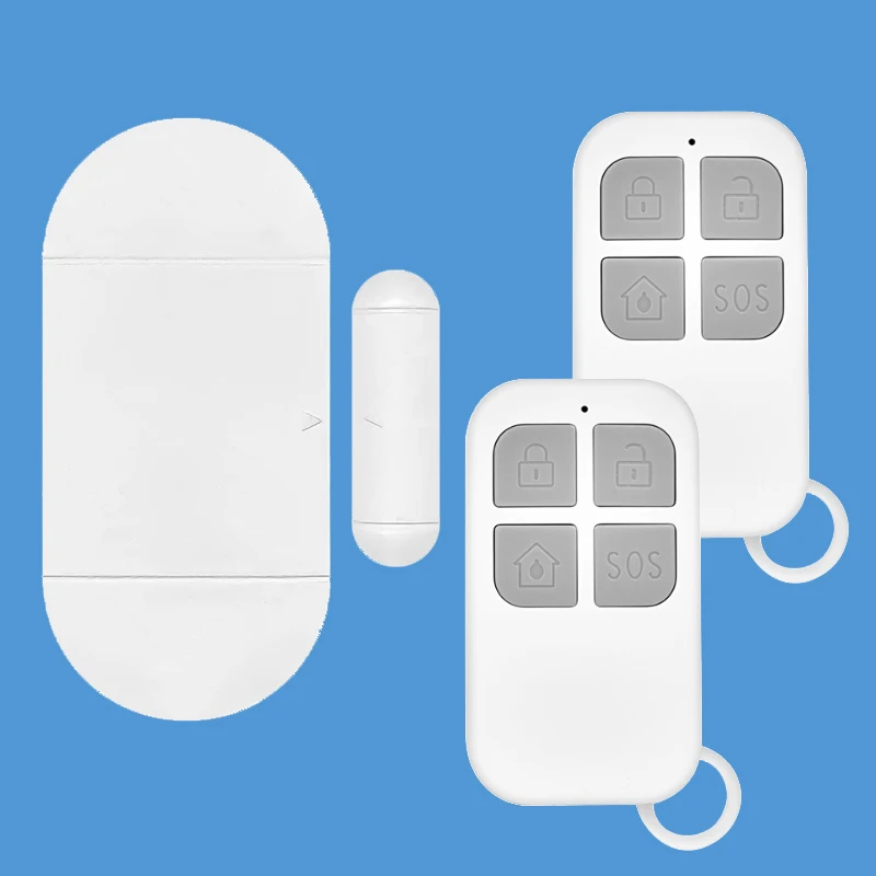 Wireless Remote Entry Alarm System for Home Security - 130dB Door and Window Sensor Kit