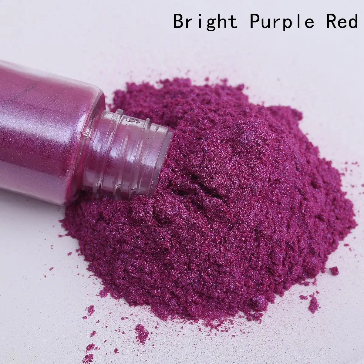 Purple Natural Mica Powder Pigments for DIY Art and Crafts - 25ml Shimmering Resin and Nail Gel Enhancer