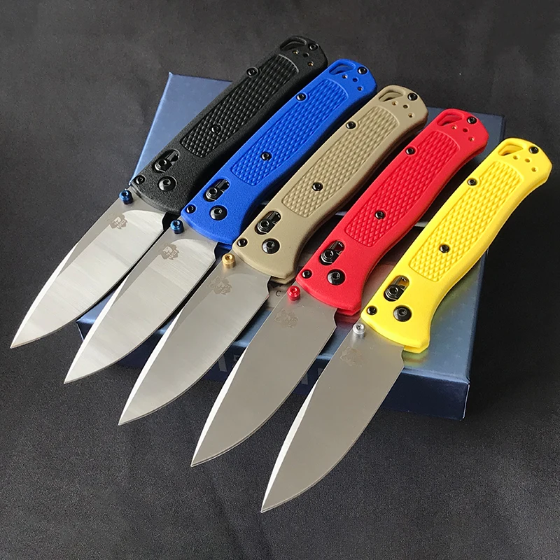 

Liome L535/535S Bugout AXIS Folding Knife S30V Satin Plain Blade Polymer Handle Camping Portable Pocket Knives