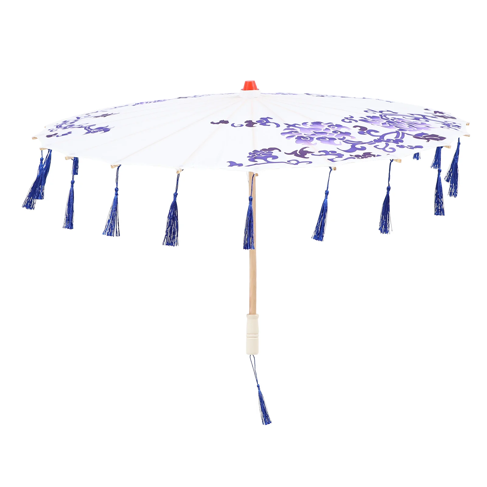 

Oil Paper Umbrella Classical Photo Prop Chinese Style Japanese-style Satin Cloth Decor
