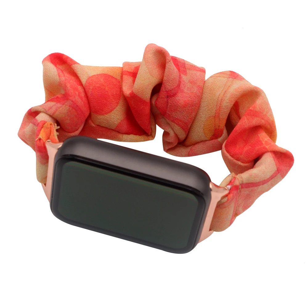 Elastic Dressy Bracelet for Smartwatch - Stylish Scrunchie Stretchy Watchband for Women