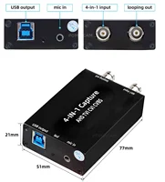 Video Capture card 4 in 1 AHD CVBS CVI TVI to USB 2.0 Video Converter 1080P 30FPS For OBS /PotPlayer supports lossless loop out - Image 3