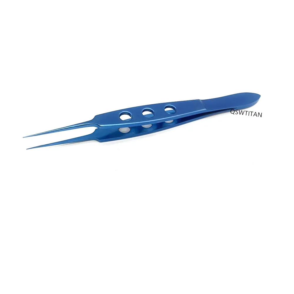 108mm Tying Toothed Forceps Micro tweezers Microscopic ophthalmic surgical instruments