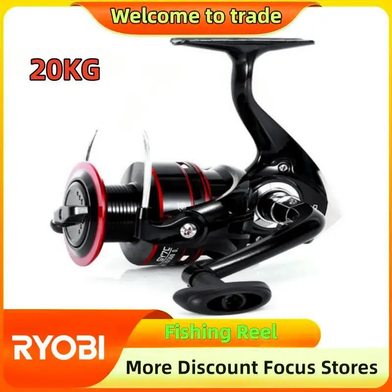 Nuovo Mulinello Da Pesca Con Ruota Rotante Ryobi, Telaio In Metallo Ultraleggero, Ultra Liscio E Resistente, Con Una Resistenza Massima Di 20Kg