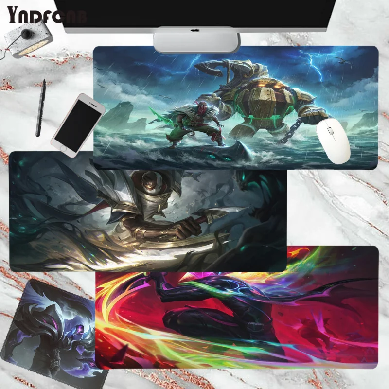 League Of Legends Pyke Mousepad Hot Large Gaming Mouse Pad Xl Lock Edge Size Per Gameing World Of Tanks Cs Go Zelda
