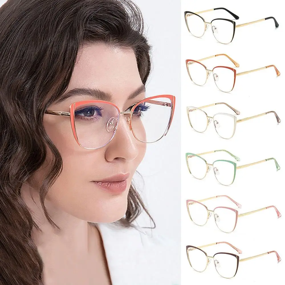 

Anti-Blue Light Glasses Women Men Oversized Optical Frame Eye Protection Ultra Light Eyeglasses Computer Goggles Vision Care