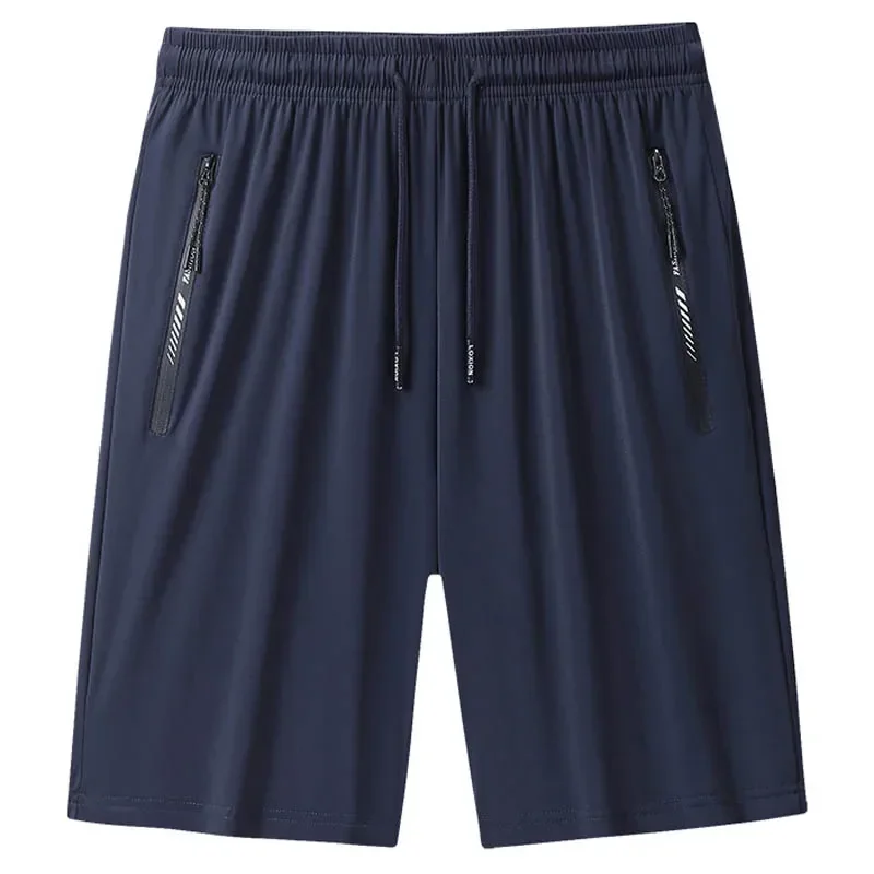 Plus Size 8XL 9XL Bermuda Masculina Summer Quick-drying Ice Silk Beach Shorts Men Gym Joggers Running Basketball Shorts Clothing 2