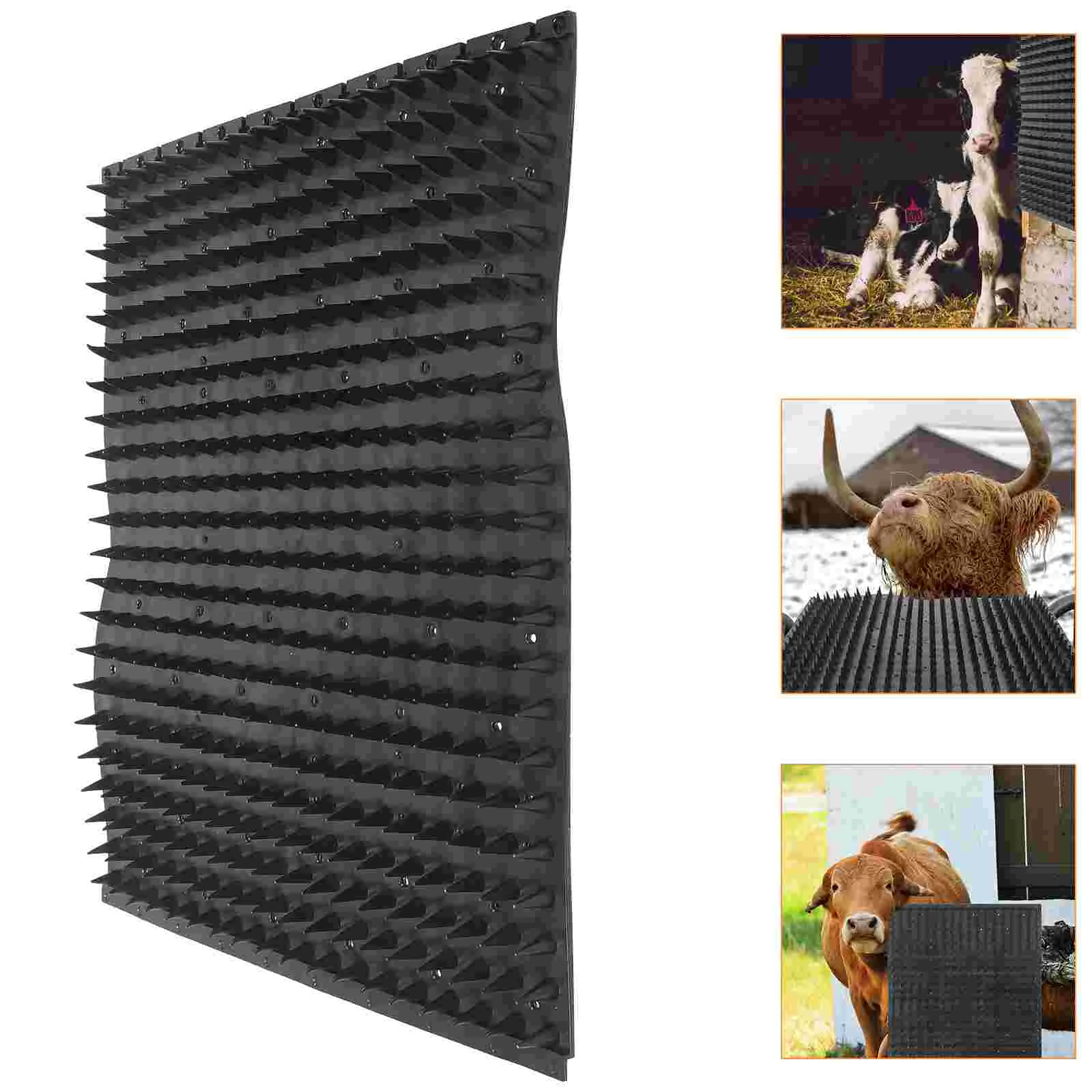 

Horse Cattle Scratchers Horse Scratching Post Animal Scratchers Soft Massage Brush Equine Bovine Itch Relief Pad Animals