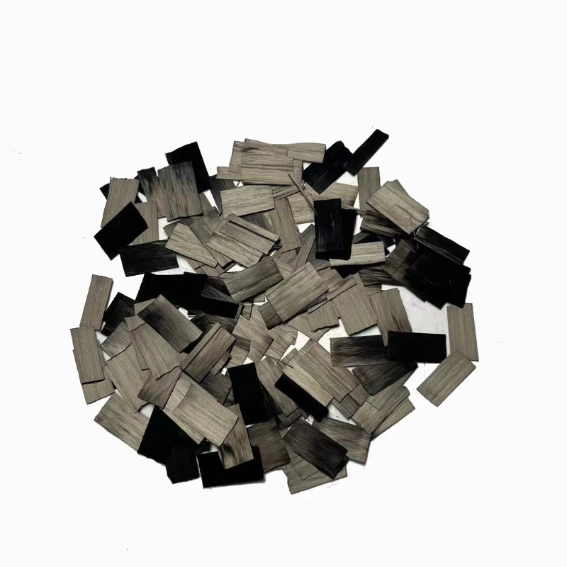 Sheet-Like Short Cut Carbon Fiber 18mm Automotive Modification Filling Pattern Texture Pattern