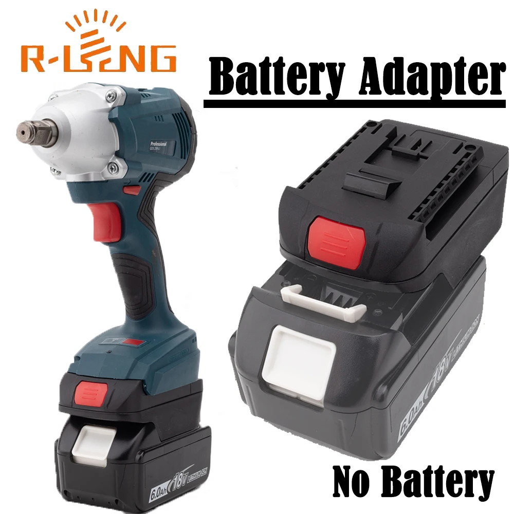 Battery Adapter Converter for Makita 18V Lithium Battery to for Bosch 18V Li-Ion Power Tool Accessories