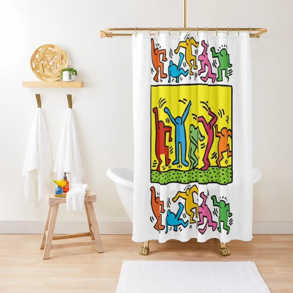 

Walk but dance Shower Curtain Modern Bathroom Accessories Set For Bathroom Window Curtain