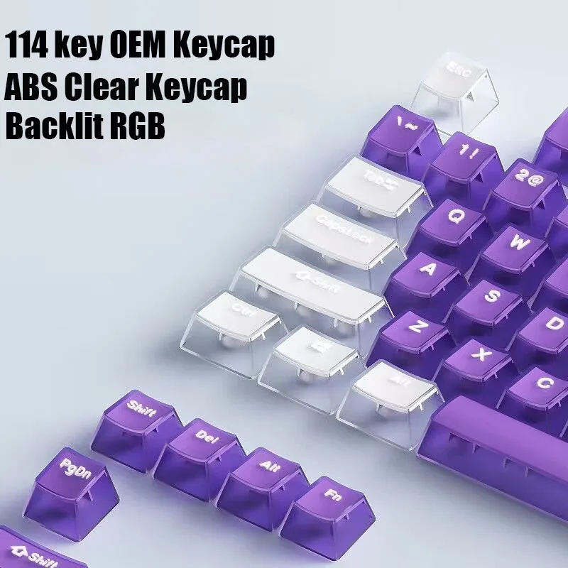 HUYUN 1 Juego De Teclas Retroiluminadas FPS Reemplazo Para Corsair K70RGB K70 K95 K90 K65 K63 Teclados Cherry Key Interruptores (rojo