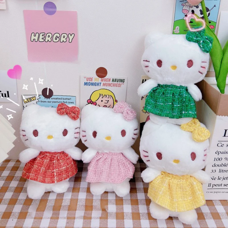 

Kawaii плюши Sanrio брелок с милым рисунком Hello Kitty сумка Подвеска креативная сумка Подвеска Телефон подвесной брелок аксессуары Подарки