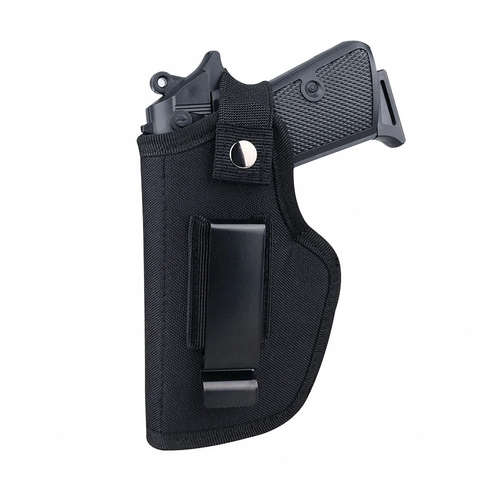 Pistol Holster Universal Holster Concealed Carry Holster Waistband Metal Clip IWB OWB Airgun Bag Suitable for all sizes of pistols