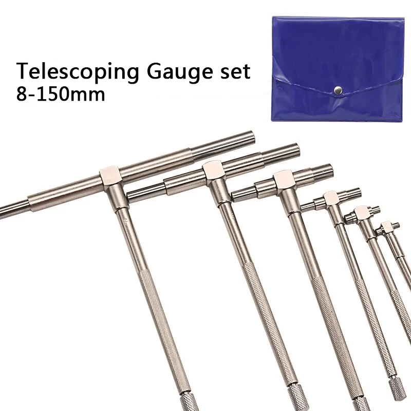 8150mm5166TelescopingGaugeset6pcssetinternalgaugeHole