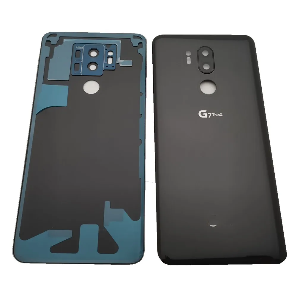Фото Чехол для LG G7 ThinQ, задняя крышка аккумулятора, задняя крышка для LG G7 LCD G710 G710EM G710PM, задняя крышка с объективом камеры №2