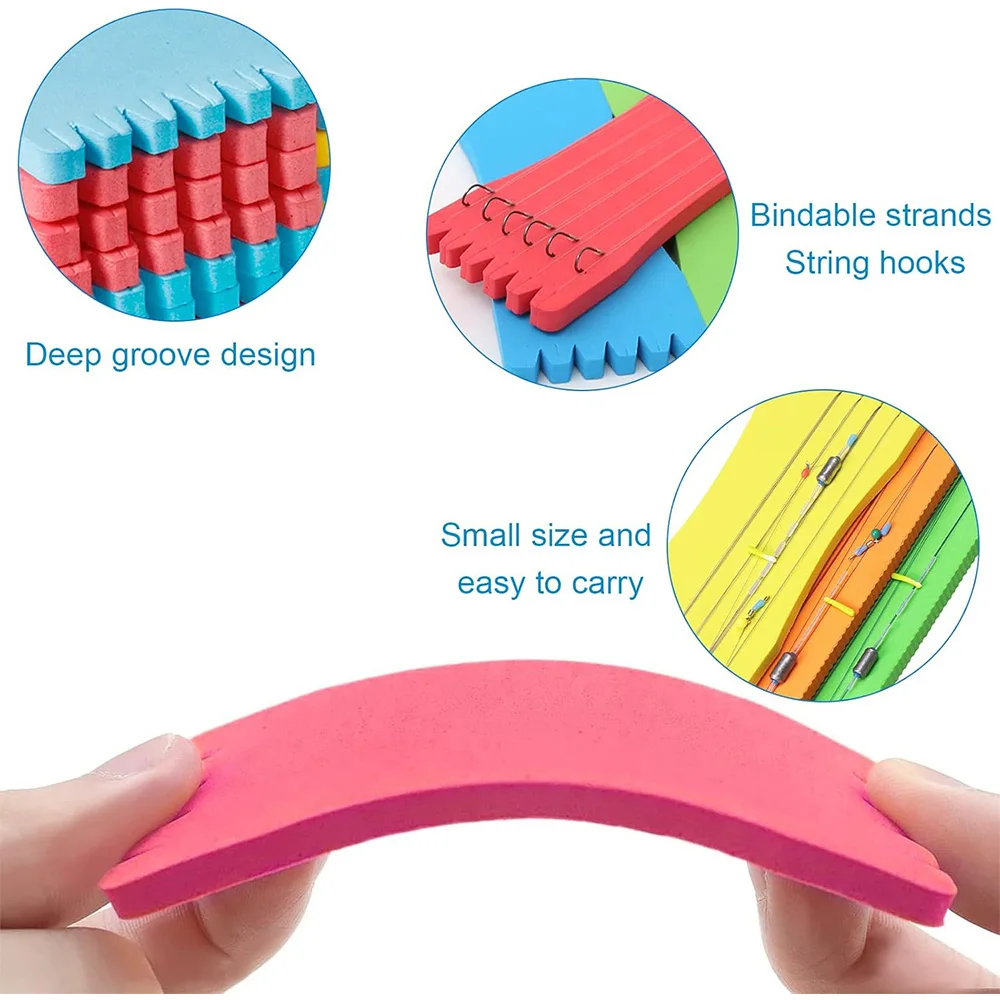 10 bobines mousse pour ligne de pêche - Porte-montages organisation accessoires pêche