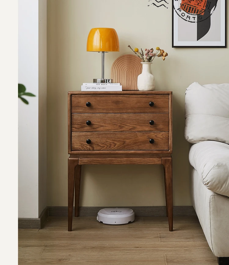 

Vintage sofa side cabinet side cabinet TV side cabinet closet solid wood bedroom