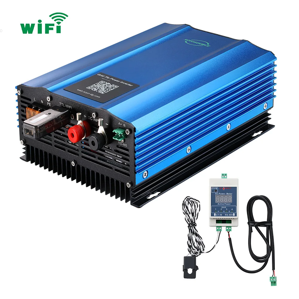 SAINT OLM 1200W Solar On Grid Inverter Pure Sine Power Inverter DC24V ...