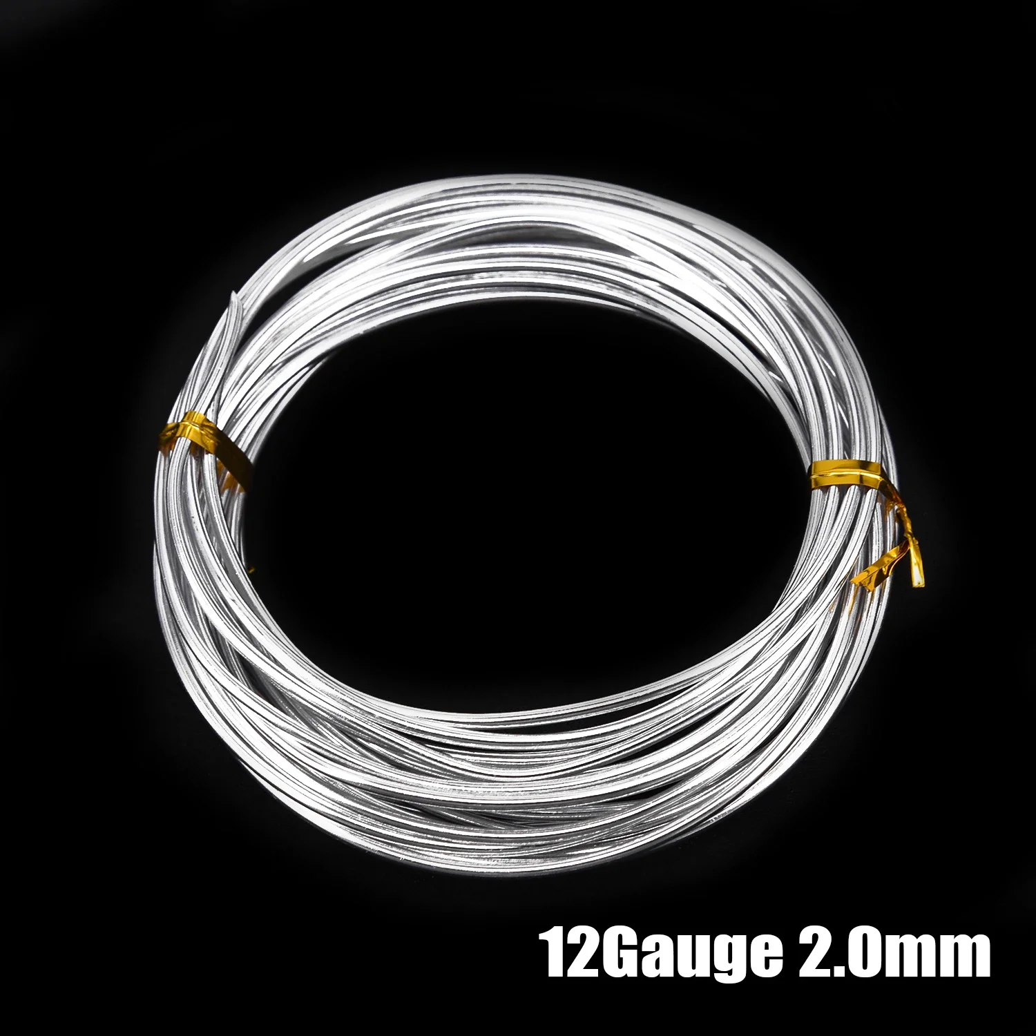 Craft Wire Silver Aluminum DIY Jewelry Artwork Making 1 Roll 1/1.5/2/2.5/3mm 16.4ft