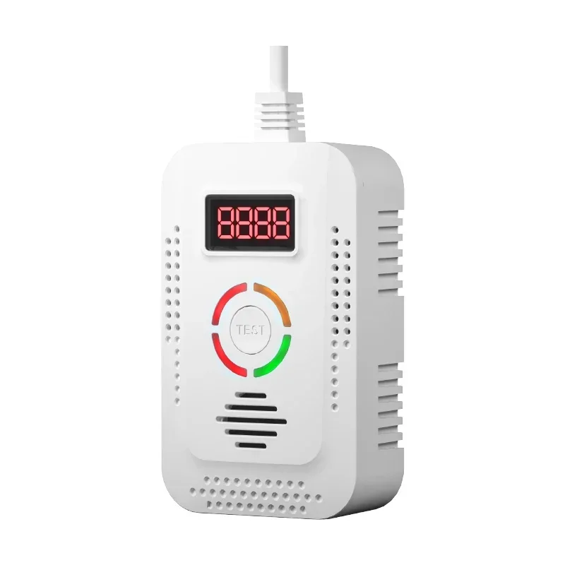 Natural Gas Detector And Carbon Monoxide CO Detector, Combustible Gas Leak Detector Monitor For Gas,Co, Methane(CH4) In Kitchen