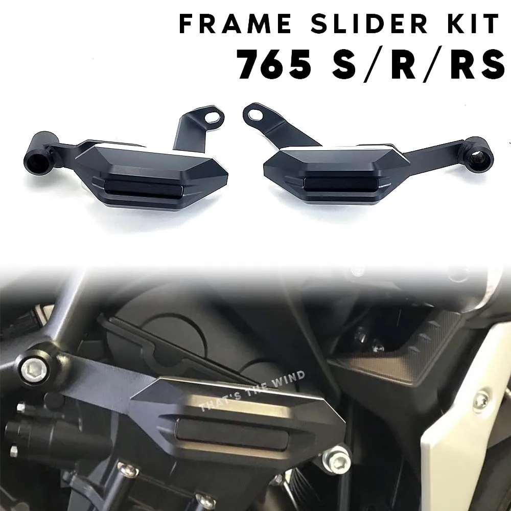 

Frame Slider Kit For Street Triple 765 S R RS 675Rx 675R Motorcycle Engine Guard Anti Crash Falling Protector Cover