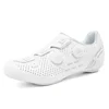 Man Road Cycling Shoes Flats Cleats Shoes Women White Speed Cycling Sneaker Self-Locking Non-slip Mountain Bicycle  Bike Shoes 3