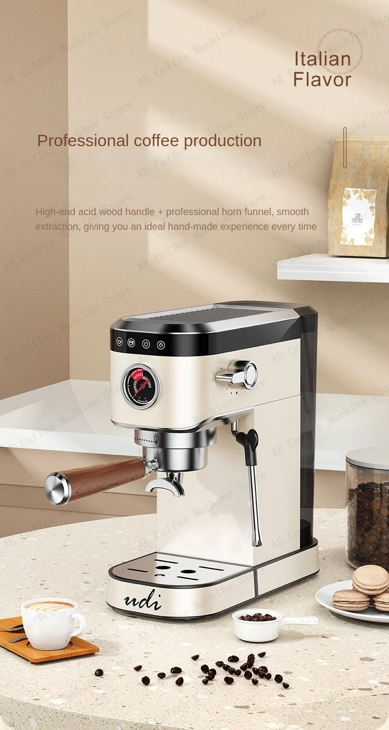 Description Picture 2 of itemSemi-automatic Espresso Machine Simple Control Panel Constant Temperature Extraction Coffee Machine Beginner Espresso Machine