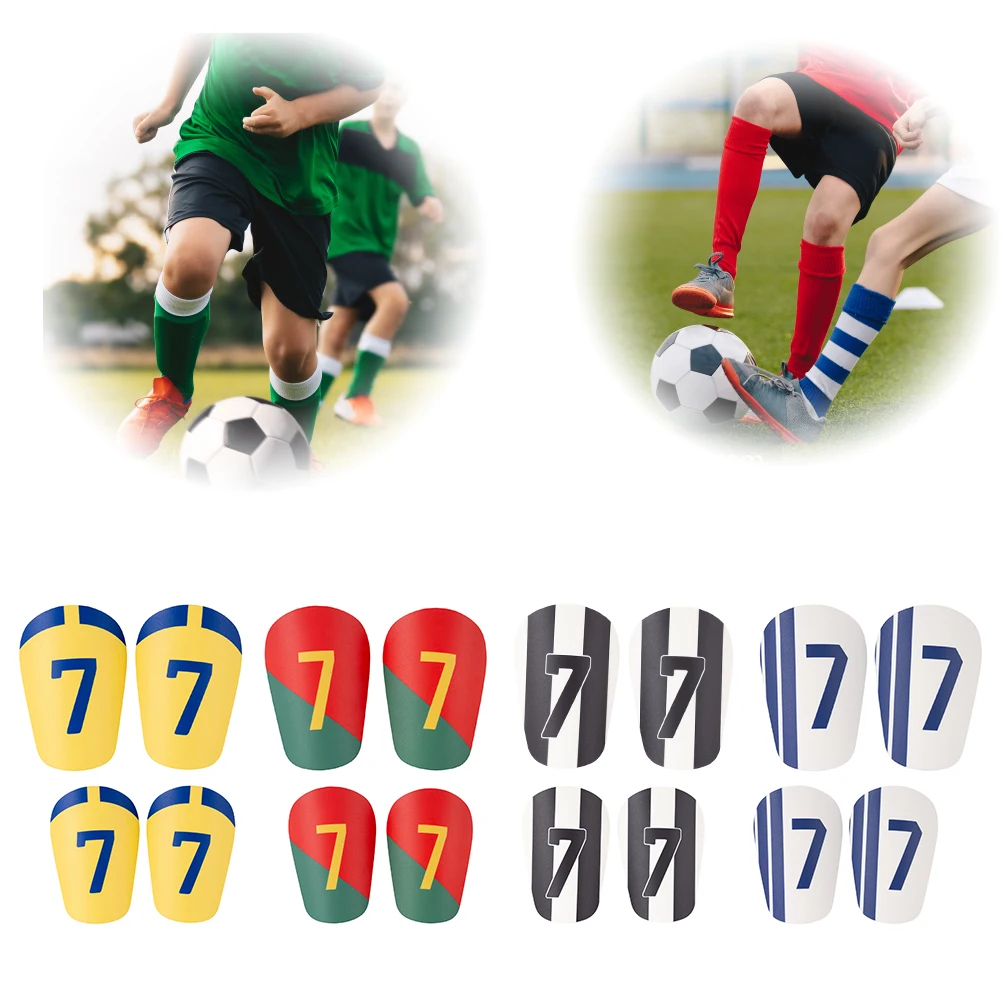 Soccer Shin Guards Mini Football Leg Protector Football Shin Pads Soccer Guards For Kids Protective Gear Breathable Small