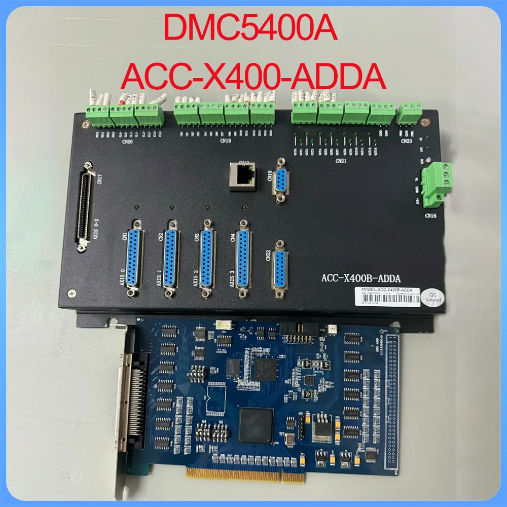 For LEADSHINE Intelligent motion control card Junction box ACC-X400-ADDA with cable DMC5400A 2 For LEADSHINE Intelligent motion control card Junction box ACC X400 ADDA with cable DMC5400A
