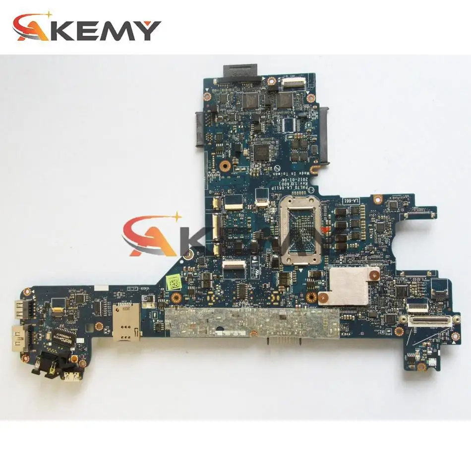 Laptop motherboard For DELL Latitude E6320 i3-2330M Mainboard 0X1CHG LA-6611P SR04L DDR3 tesed motherboard pc