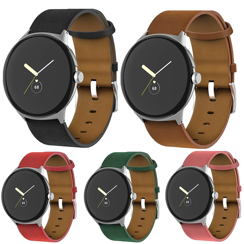 Premium Genuine Leather Strap - Elegant Sport Watchband Bracelet