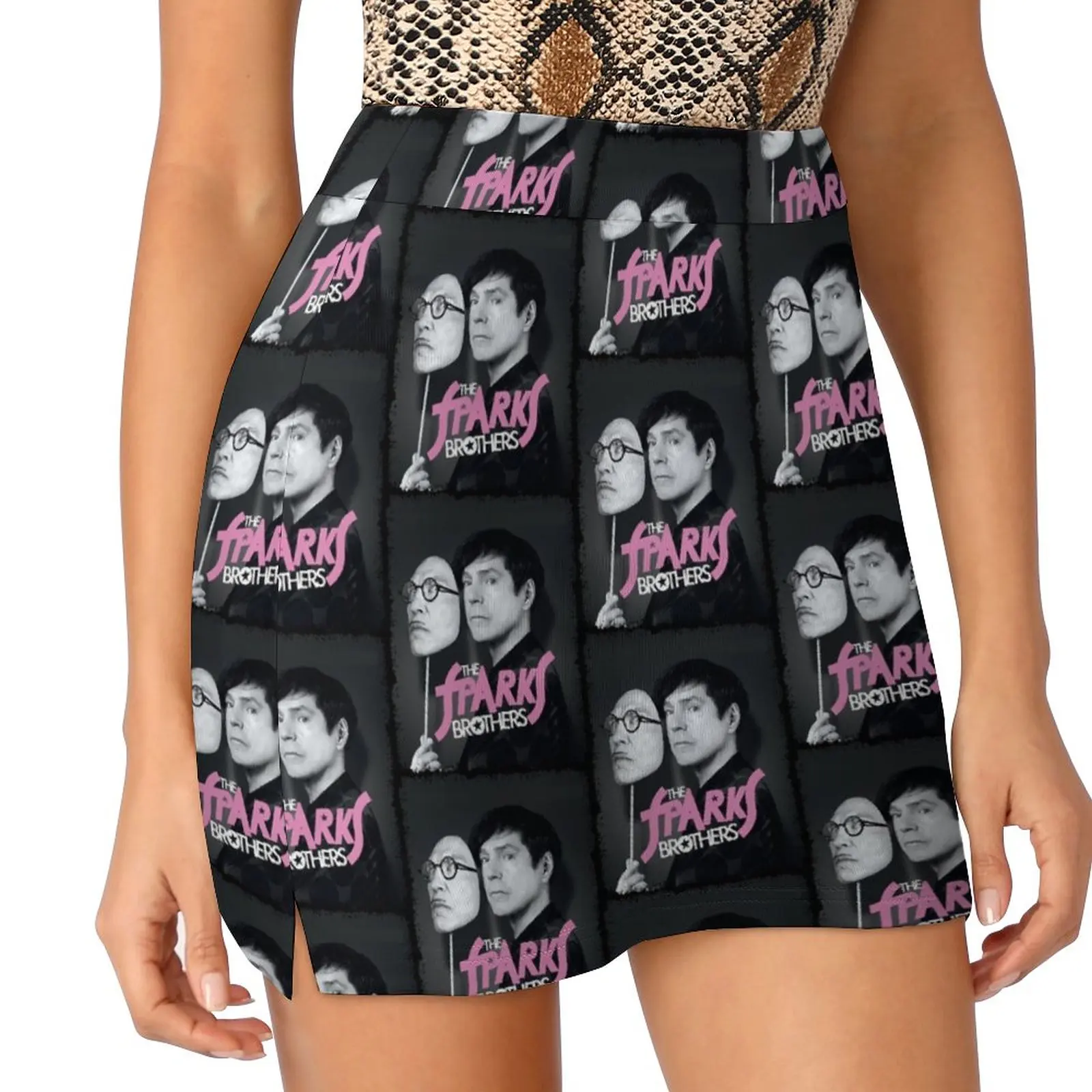 Sparks Band Music Band Gift For Fan Light Proof Trouser Skirt Woman skirts short skirts for women