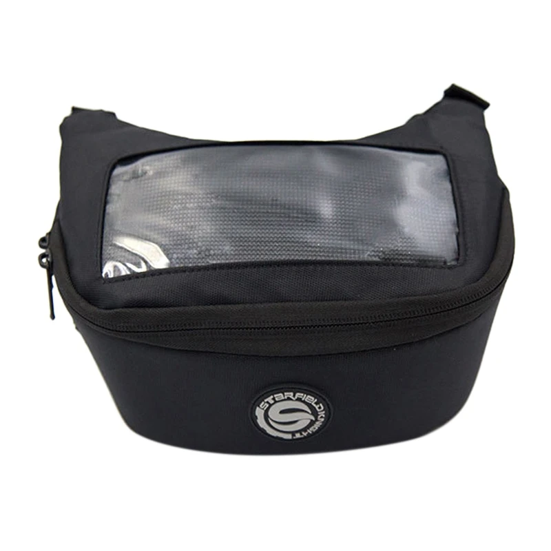 Motorcycle Handlebar Bag Waterproof Mobile Phone Storage Bag Contact Screen Fuel Tank Bag Toolkit