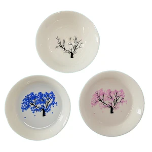 Japanese  Cherry  Sake Cup Bowl Cherry  Cups Change Color When Meets Water  Christmas Dessert Plate