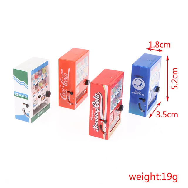 1: 12 Doll House Mini Ornaments Simulated Drinks Selling Airport Scenery Props Girl Play Pretend Doll House Decor Toy 4