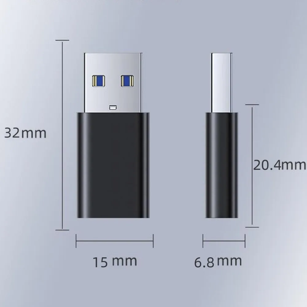 OTG Adapter USB To Type C Adapter Type C Adapter Type-c Female To USB 3.0 Male Adapter Charging Conversion Supports Fast Charging