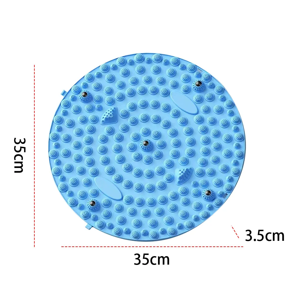 Foot Massage Mat Acupressure Mat with Magnetic Therapy Reflexology Pressure Point Pad for Feet Relaxation