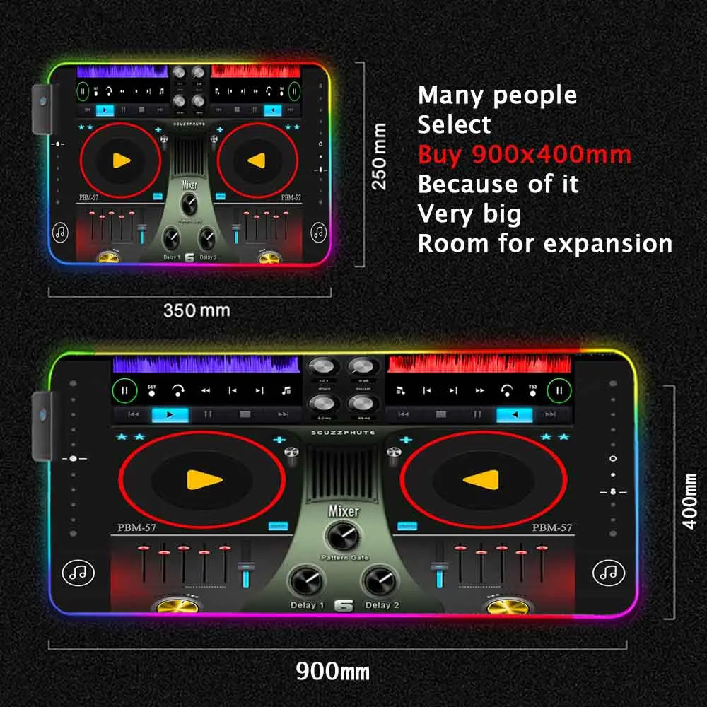 ̺ Ʈѷ DJ 콺 е,  Ʈ, LED ۷ο ̸ , ũž Xxl , ӿ 콺 е, RGB Ʈ