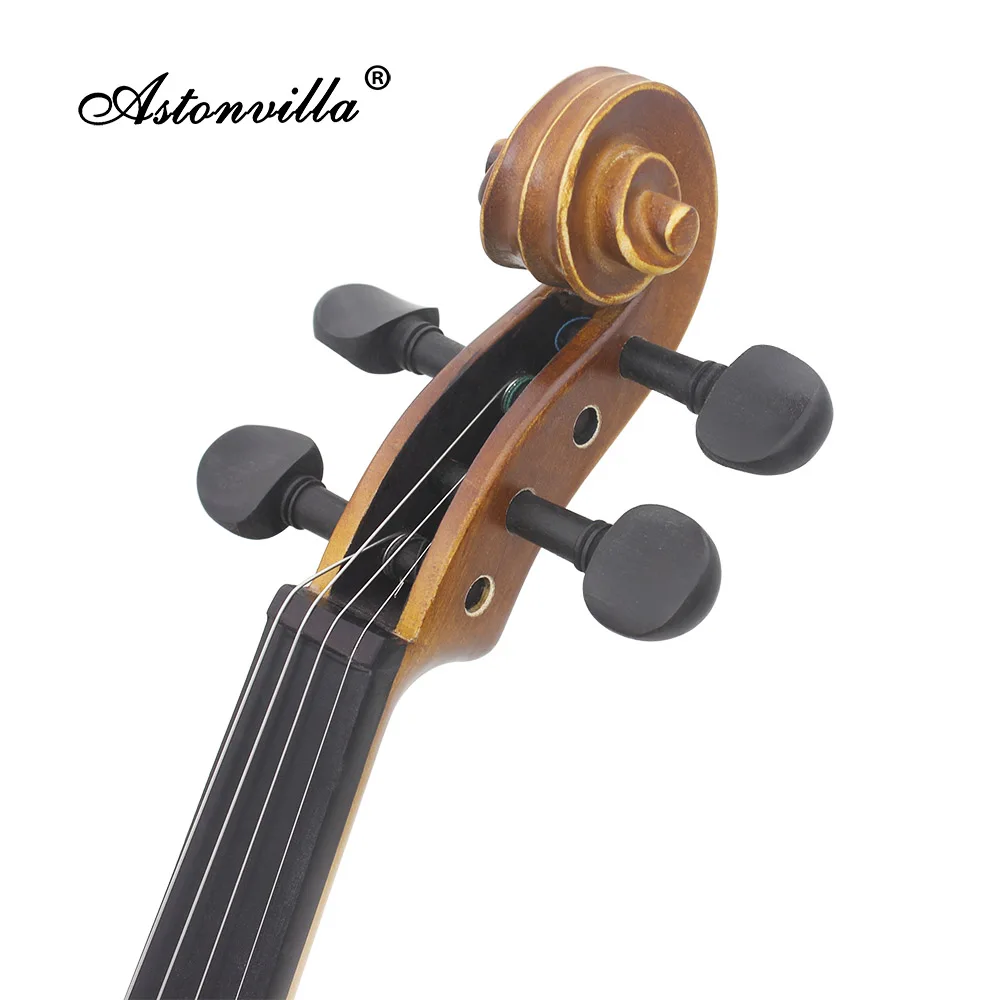 Acoustic violin violin accessories Astonvilla Handmade Size 4/4 Vintage Violin