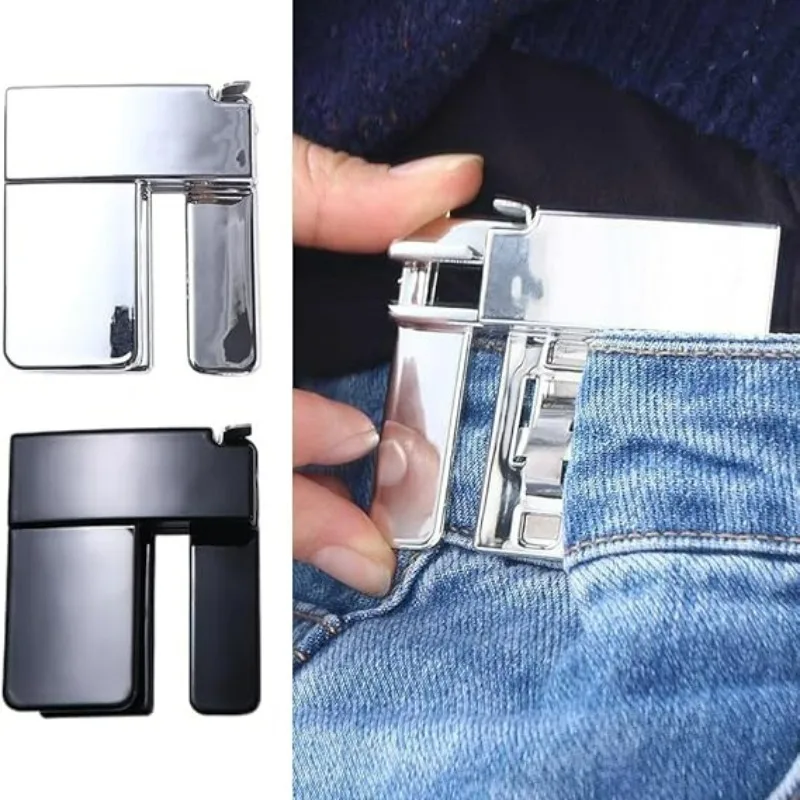 TopLLC Boucle De Ceinture Pliable, Clip De Ceinture Multifonctionnel Pour Ajuster La Taille Du Pantalon
