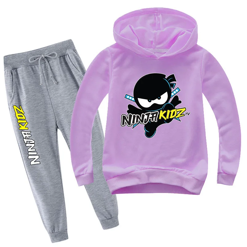 

Комплект одежды для малышей из 2 предметов, толстовка с капюшоном и штаны