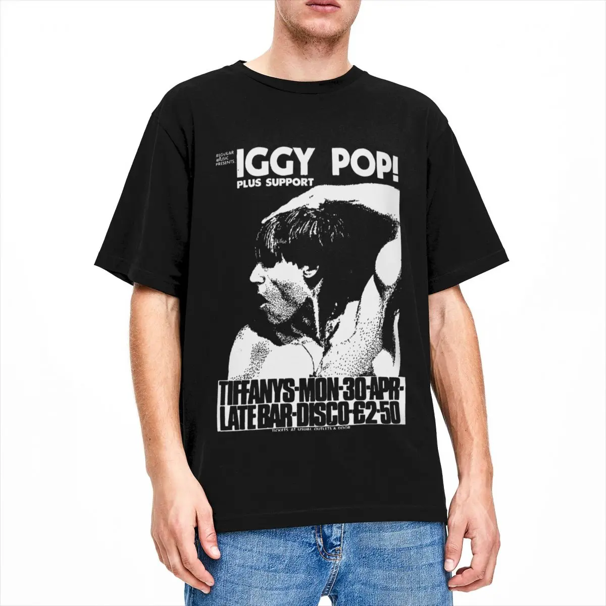 Футболка Мужская/женская из чистого хлопка, с коротким рукавом