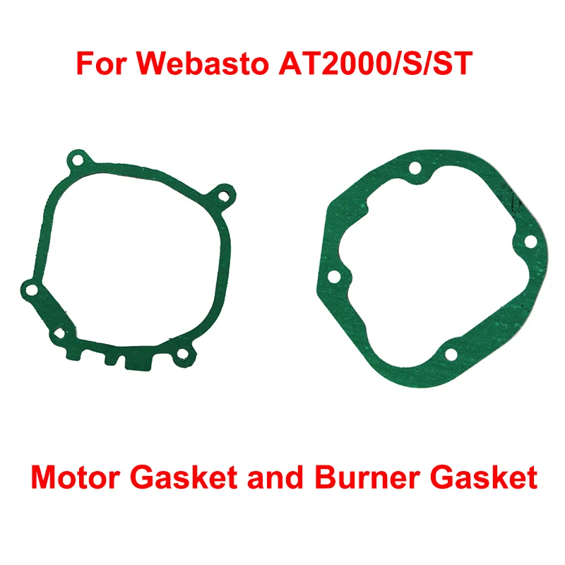 Burner gasket 1PC burner combustion chamber gasket + 1PC blower fan motor gasket for Webasto Air Top 2000/S/ST parking heaters
