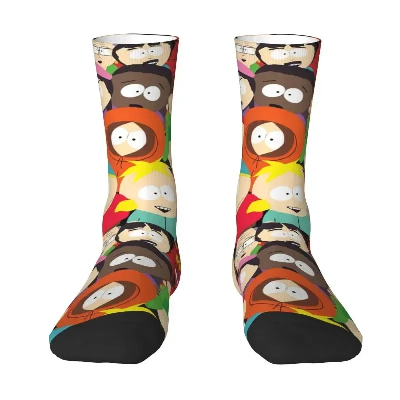 

Funny Printing Cartoon Animation Anime Movie SouthPark Socks for Women Men Stretchy Summer Autumn Winter Crew Socks