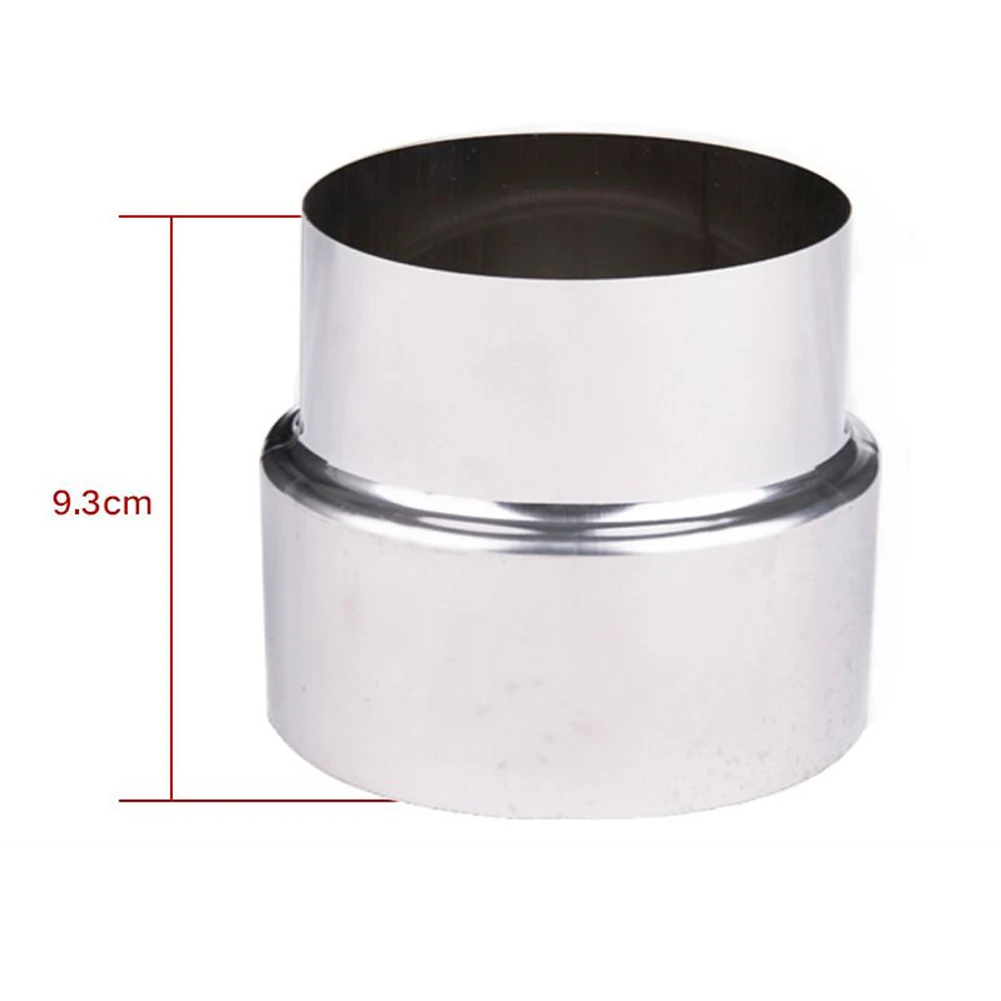 Exhaust Pipe Adapter Stainless Steel Flue Liner Reducer Tubing