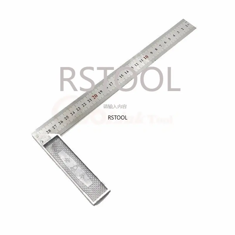Aluminum alloy square ruler right angle 90 Turning ruler Woodworking