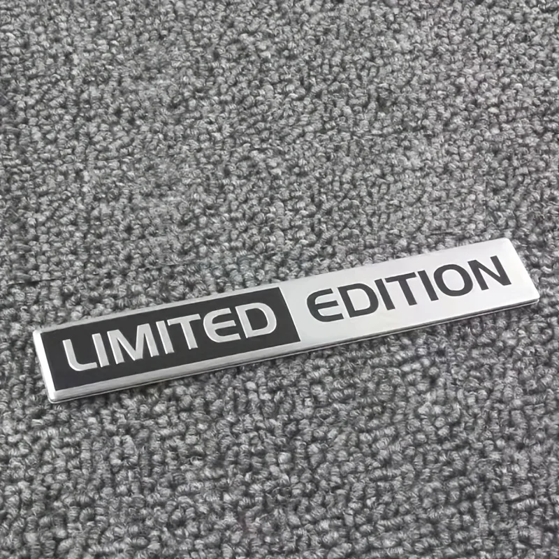 Limited Edition Emblem 3D Metal Badges Decal Sticker