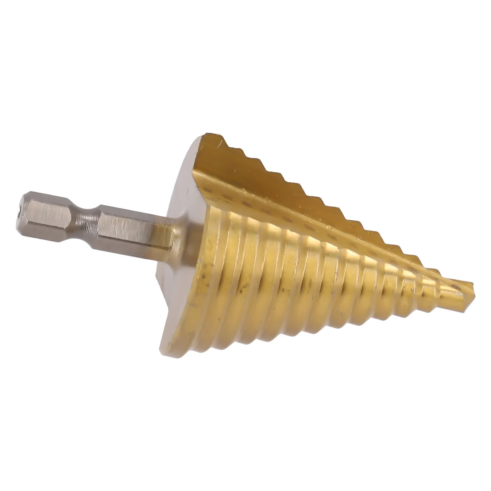 1PcStepCoreDrillBit535mmHSSTitanium13StepsMultipleSpiral